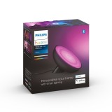 PHILIPS 8718699771126 | PHILIPS-hue-Ambient Philips dekor hue Bloom múdre osvetlenie kruhový regulovateľná intenzita svetla, meniace farbu, nastaviteľná farebná teplota, Bluetooth 1x LED 500lm 2000 <-> 6500K čierna