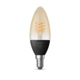 PHILIPS 8719514302235 | E14 4,5W Philips sviečka B39 LED svetelný zdroj hue múdre osvetlenie 300lm 2100K regulovateľná intenzita svetla, Bluetooth CRI>80