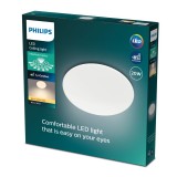 PHILIPS 8719514335110 | Moire Philips stenové, stropné svietidlo kruhový 1x LED 2000lm 2700K biela