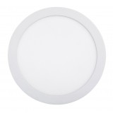 RABALUX 2656 | Lois Rabalux stenové, stropné LED panel kruhový 1x LED 1400lm 4000K matný biely, biela