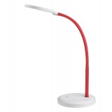 RABALUX 5430 | Timothy Rabalux stolové svietidlo 58cm dotykový prepínač s reguláciou svetla flexibilné, regulovateľná intenzita svetla 1x LED 440lm 4000K biela, červená
