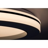 RABALUX 71003 | Cooperius Rabalux stropné svietidlo kruhový diaľkový ovládač regulovateľná intenzita svetla, nastaviteľná farebná teplota, časový spínač, nočné svetlo 1x LED      3800lm 3000 <-> 6500K biela, opál