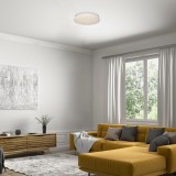 RABALUX 71101 | Vendel Rabalux stropné svietidlo kruhový 1x LED      1050lm 3000K biela, opál