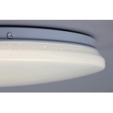 RABALUX 71104 | Vendel Rabalux stropné svietidlo kruhový 1x LED      1150lm 4000K biela, opál, kryštálový efekt