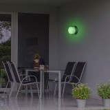 RABALUX 7246 | Rabalux-Smart-Durbe Rabalux stenové, stropné RGB-TW múdre osvetlenie kruhový diaľkový ovládač regulovateľná intenzita svetla, meniace farbu, nastaviteľná farebná teplota, Wifi pripojenie, Bluetooth 1x LED 780lm 3000 <-> 6500K IP54 čie