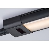 RABALUX 78026 | Hanson Rabalux osvetlenie pultu svietidlo pohybový senzor, dotykový prepínač s reguláciou svetla regulovateľná intenzita svetla 1x LED       570lm 3000K čierna, biela
