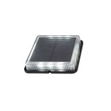RABALUX 8104 | Bilbao_RA Rabalux dekor slnečné kolektorové / solárne svietidlo svetelný senzor - súmrakový spínač batérie/akumulátorové 1x LED 4000K IP67 čierna, priesvitné