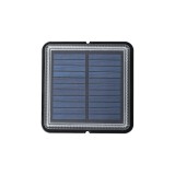 RABALUX 8104 | Bilbao_RA Rabalux dekor slnečné kolektorové / solárne svietidlo svetelný senzor - súmrakový spínač batérie/akumulátorové 1x LED 4000K IP67 čierna, priesvitné