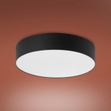TK LIGHTING 1587 | Rondo-TK Tk Lighting stropné svietidlo 4x E27 čierna, biela