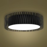 TK LIGHTING 1658 | Harmony-TK Tk Lighting stropné svietidlo 4x E27 čierna, biela