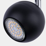TK LIGHTING 4041 | Tracer Tk Lighting spot svietidlo otočné prvky 1x GU10 čierna
