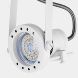 TK LIGHTING 4065 | Tracer Tk Lighting spot svietidlo otočné prvky 1x GU10 biela