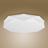 TK LIGHTING 4225 | Kantoor Tk Lighting stropné svietidlo 6x E27 biela, opál