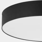 TK LIGHTING 4409 | Rondo-TK Tk Lighting stropné svietidlo 6x E27 čierna, biela