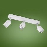 TK LIGHTING 4413 | Top-TK Tk Lighting spot svietidlo otočné prvky 3x GU10 biela