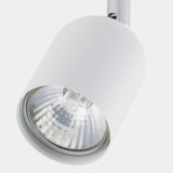 TK LIGHTING 4496 | Tracer Tk Lighting prvok systému spot svietidlo otočné prvky 1x GU10 biela, chróm