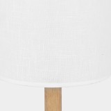 TK LIGHTING 5217 | Deva-TK Tk Lighting stolové svietidlo 33cm prepínač 1x E27 biela, drevo