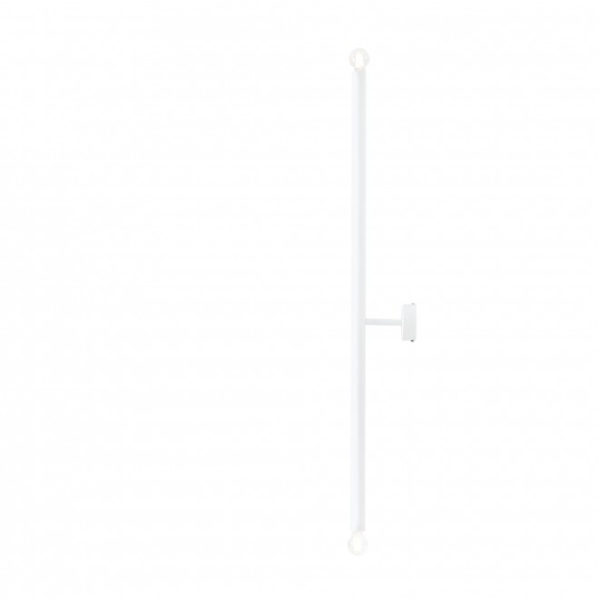 ALDEX 1072D_L | Tubo-AL Aldex rameno stenové svietidlo tyč 2x E14 biela