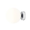 ALDEX 1076C4_S | Ball-AL Aldex stenové svietidlo 1x E14 chróm, biela