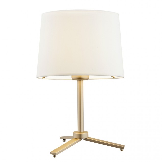 ARGON 8318 | Cavalino Argon stolové svietidlo 39cm prepínač 1x E27 zlatý, krémové