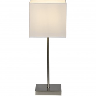 BRILLIANT 94873/05 | Aglae Brilliant stolové svietidlo 43cm dotykový vypínač 1x E14 biela, chróm