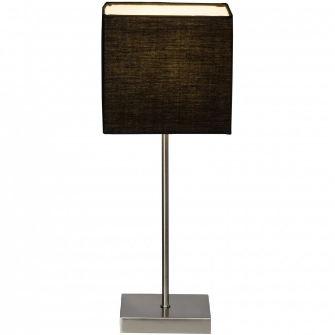 BRILLIANT 94873/63 | Aglae Brilliant stolové svietidlo 43cm dotykový vypínač 1x E14 čierna, chróm
