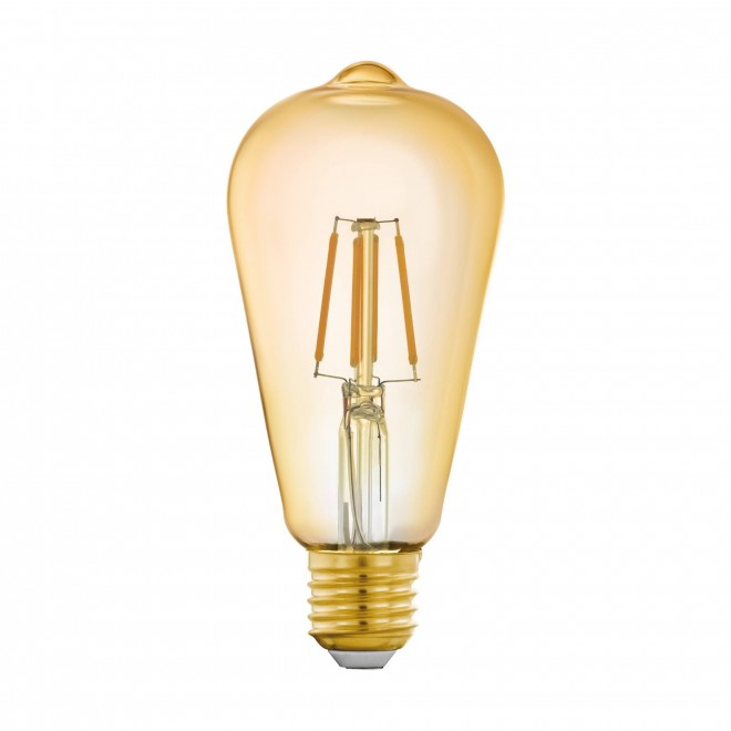 EGLO 11865 | E27 5,5W -> 41W Eglo Edison ST64 LED svetelný zdroj filament múdre osvetlenie 500lm 2200K regulovateľná intenzita svetla, na diaľkové ovládanie CRI>80