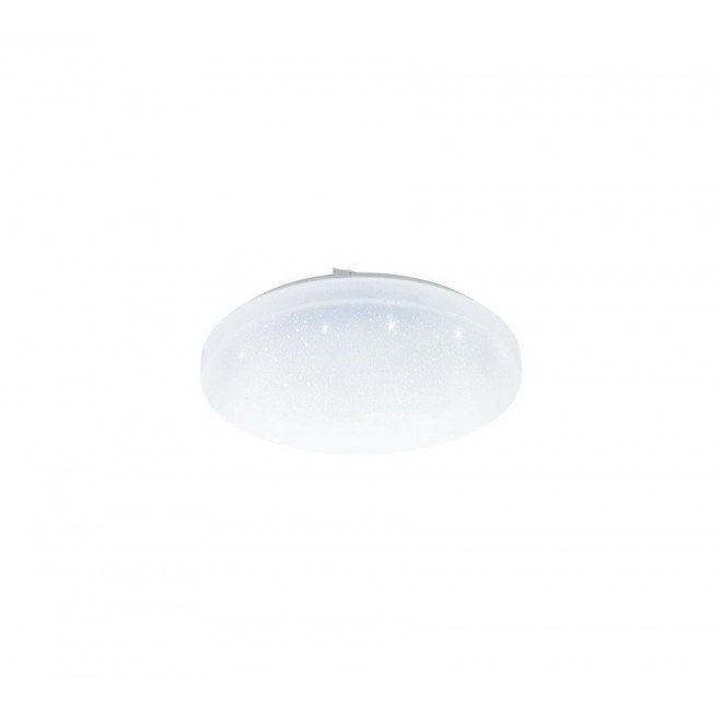 EGLO 33605 | Frania-S Eglo stenové, stropné svietidlo kruhový 1x LED 1600lm 4000K biela, kryštálový efekt