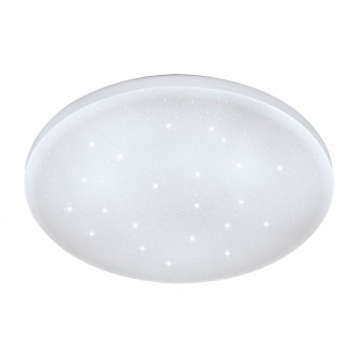 EGLO 75471 | Frania-S Eglo stenové, stropné svietidlo kruhový 1x LED 720lm 3000K biela, kryštálový efekt