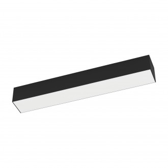 EGLO 900261 | Salitta Eglo stenové, stropné svietidlo 1x LED 1080lm 3000K IP65 čierna, biela