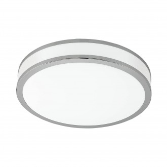 EGLO 95684 | Palermo-2 Eglo stenové, stropné svietidlo kruhový 1x LED 2600lm 3000K biela, chróm