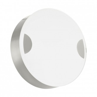 EGLO 95965 | Cupella-1 Eglo stenové, stropné svietidlo 1x LED 950lm 3000K matný nikel, biela