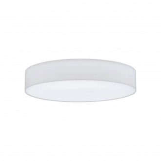 EGLO 97615 | Eglo-Pasteri-W Eglo stropné svietidlo kruhový 5x E27 matný biely, nikel