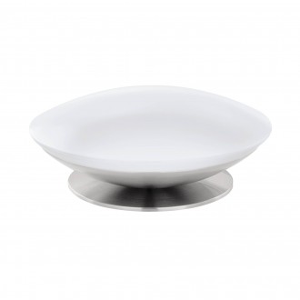 EGLO 97813 | EGLO-Connect-Frattina Eglo stolové múdre osvetlenie 11,5cm prepínač na vedení regulovateľná intenzita svetla, nastaviteľná farebná teplota, meniace farbu, na diaľkové ovládanie 1x LED 2300lm 2700 <-> 6500K matný nikel, biela