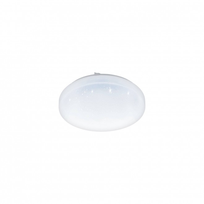 EGLO 97877 | Frania-S Eglo stenové, stropné svietidlo kruhový 1x LED 1350lm 3000K biela, kryštálový efekt
