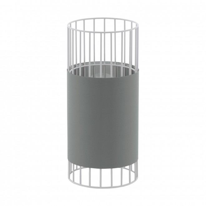 EGLO 97956 | Norumbega Eglo stolové svietidlo 31cm prepínač na vedení 1x E27 biela, sivé