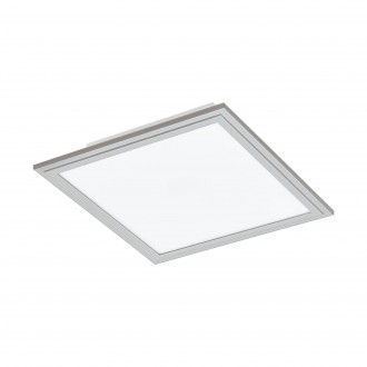EGLO 98036 | Salobrena-2 Eglo stropné LED panel štvorec regulovateľná intenzita svetla 1x LED 2100lm 4000K sivé, biela