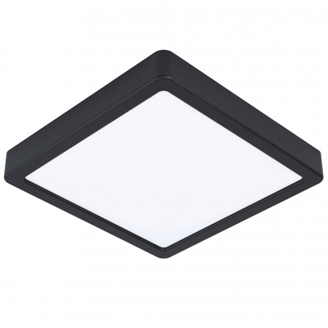 EGLO 99256 | Fueva-5 Eglo stenové, stropné LED panel štvorec 1x LED 2000lm 4000K čierna, biela