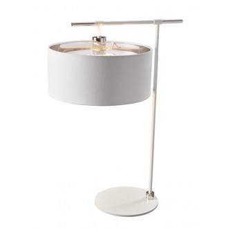 ELSTEAD BALANCE-TL-WPN | Balance-EL Elstead stolové svietidlo 65cm prepínač 1x E27 biela, saténový nike