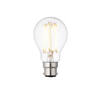 ENDON 93022 | B22 6W Endon GLS LED svetelný zdroj filament 600lm 3000K regulovateľná intenzita svetla