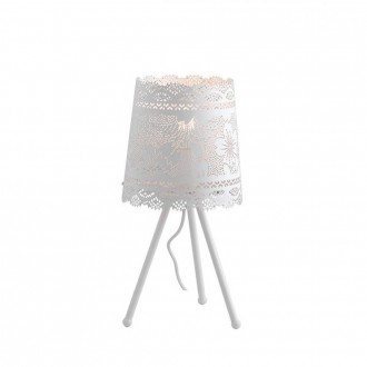FANEUROPE I-CLUNY-L20 | Cluny Faneurope stolové svietidlo Luce Ambiente Design 46cm prepínač 1x E27 biela