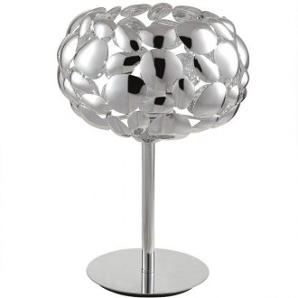 FANEUROPE I-DIONISO-L-CR | Dioniso Faneurope stolové svietidlo Luce Ambiente Design 34,5cm prepínač 1x E27 chróm