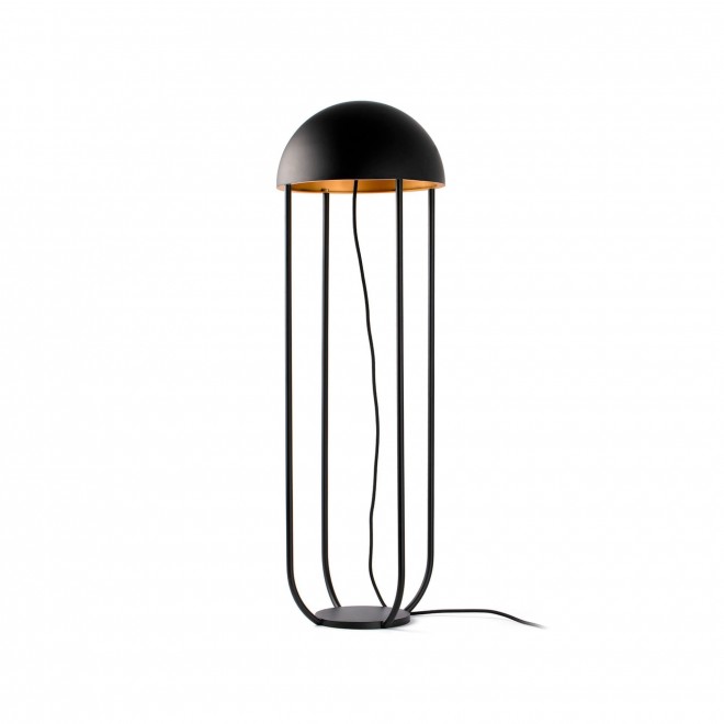 FARO 24521 | Jellyfish Faro stojaté svietidlo 90cm 1x LED 500lm 3000K matná čierna, opál