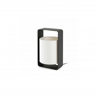 FARO 28382 | Lula Faro stolové svietidlo 27cm 1x E27 matná čierna, biela