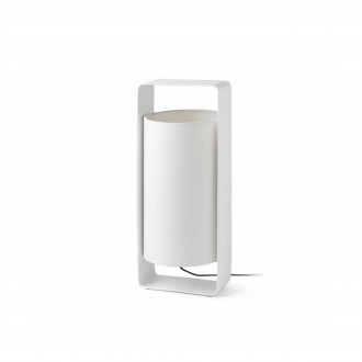 FARO 28383 | Lula Faro stolové svietidlo 40cm 1x E27 matný biely, biela