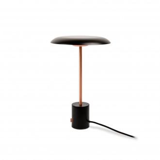 FARO 28388 | Hoshi Faro stolové svietidlo 40cm 1x LED 930lm 2700K čierna, opál