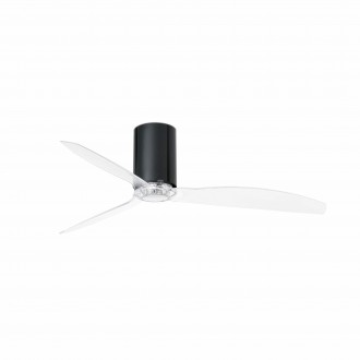 FARO 32040 | Mini-FA Faro ventilátor stropné lesklá čierna