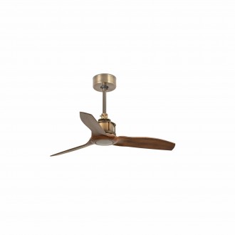FARO 33428 | Just-Fan Faro ventilátor stropné starozlatá