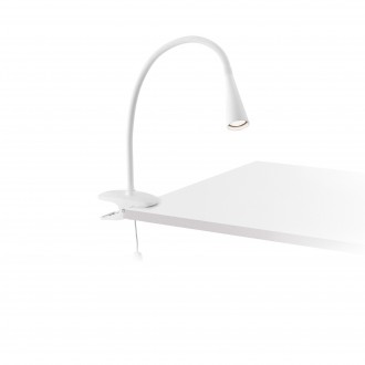 FARO 52059 | Lena-FA Faro stolové svietidlo 37cm 1x LED 300lm 4000K matný biely