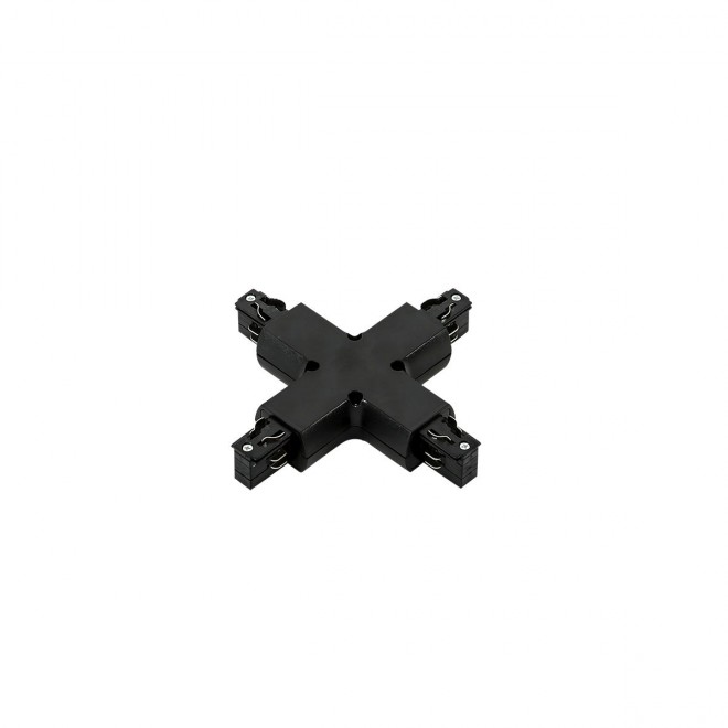 ITALUX TR-PLUS-JOINT-BL | 4-Phase-Track Italux prvok systému - krížová prípojka doplnok čierna